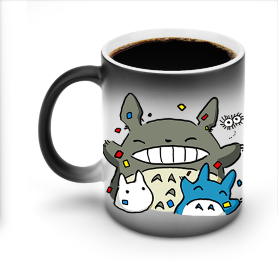 （画像用） となりのトトロ 草壁メイ 草壁サツキ My Neighbor Totoro Satsuki Kusakabe Mei Kusakabe 温度変色マグカップ