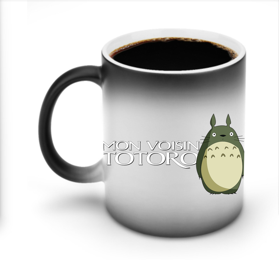 （画像用） となりのトトロ 草壁メイ 草壁サツキ My Neighbor Totoro Satsuki Kusakabe Mei Kusakabe 温度変色マグカップ
