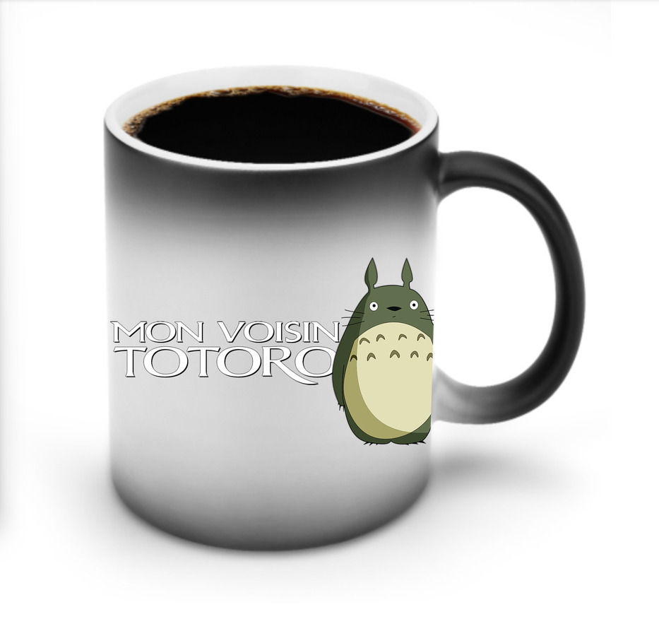 （画像用） となりのトトロ 草壁メイ 草壁サツキ My Neighbor Totoro Satsuki Kusakabe Mei Kusakabe 温度変色マグカップ