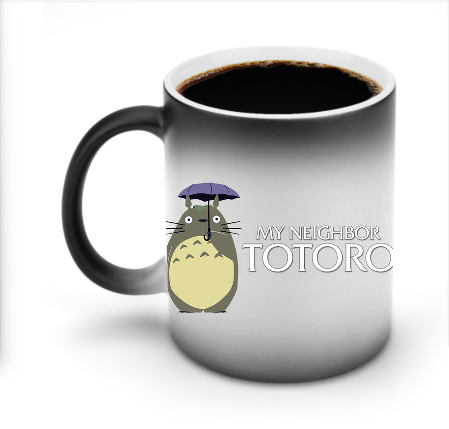 （画像用） となりのトトロ 草壁メイ 草壁サツキ My Neighbor Totoro Satsuki Kusakabe Mei Kusakabe 温度変色マグカップ