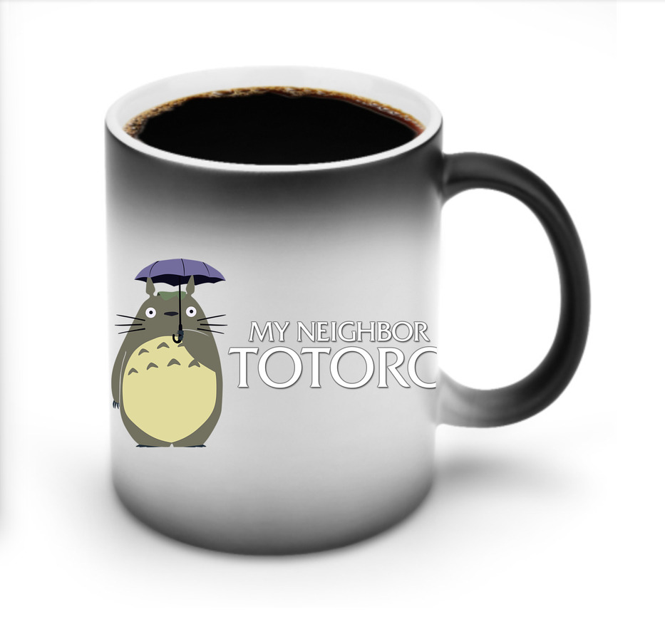 （画像用） となりのトトロ 草壁メイ 草壁サツキ My Neighbor Totoro Satsuki Kusakabe Mei Kusakabe 温度変色マグカップ