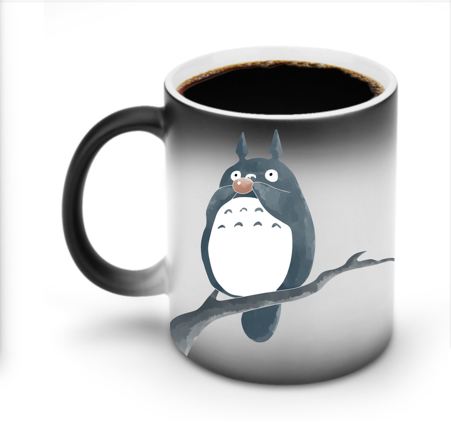 （画像用） となりのトトロ 草壁メイ 草壁サツキ My Neighbor Totoro Satsuki Kusakabe Mei Kusakabe 温度変色マグカップ
