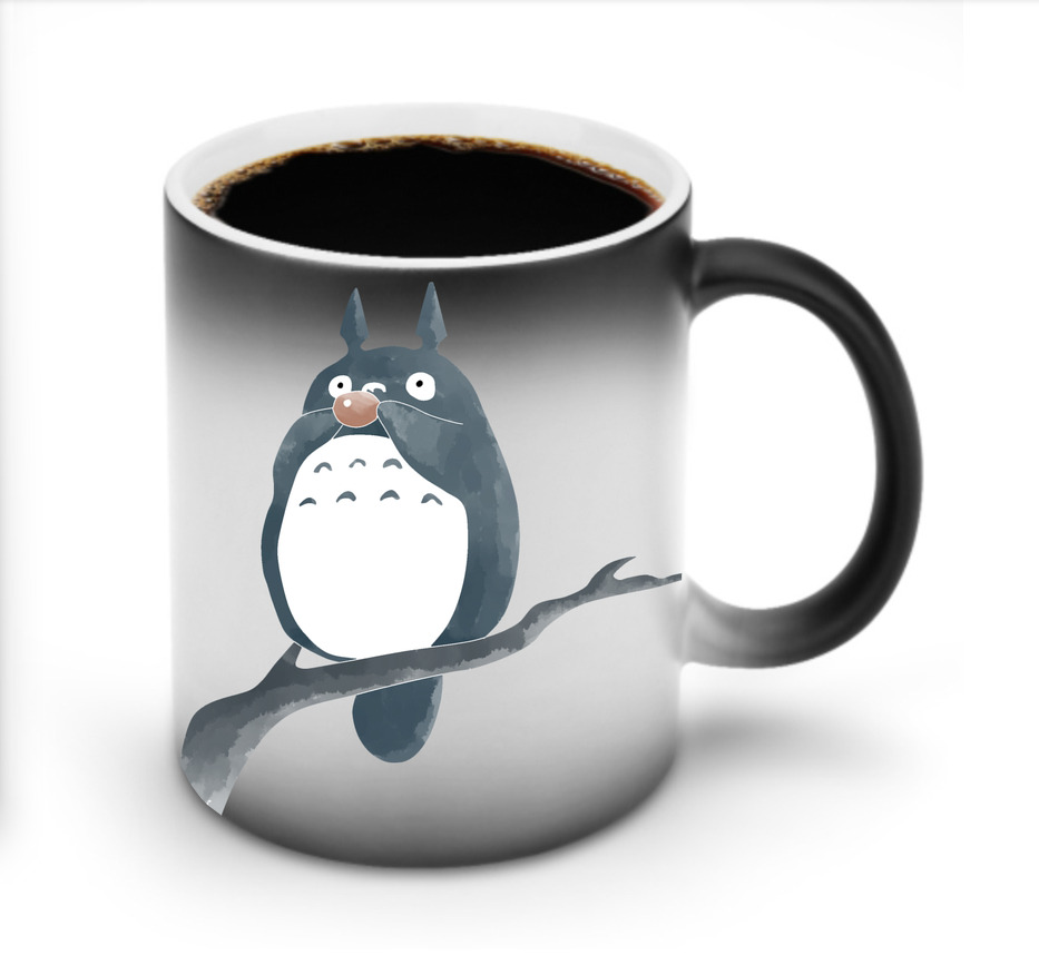 （画像用） となりのトトロ 草壁メイ 草壁サツキ My Neighbor Totoro Satsuki Kusakabe Mei Kusakabe 温度変色マグカップ