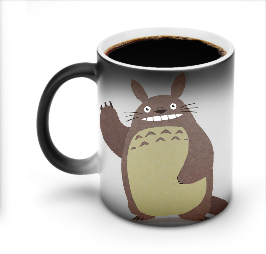 （画像用） となりのトトロ 草壁メイ 草壁サツキ My Neighbor Totoro Satsuki Kusakabe Mei Kusakabe 温度変色マグカップ