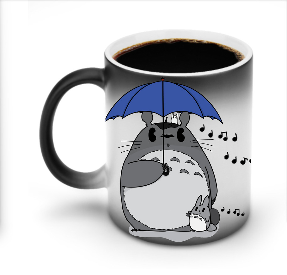 （画像用） となりのトトロ 草壁メイ 草壁サツキ My Neighbor Totoro Satsuki Kusakabe Mei Kusakabe 温度変色マグカップ
