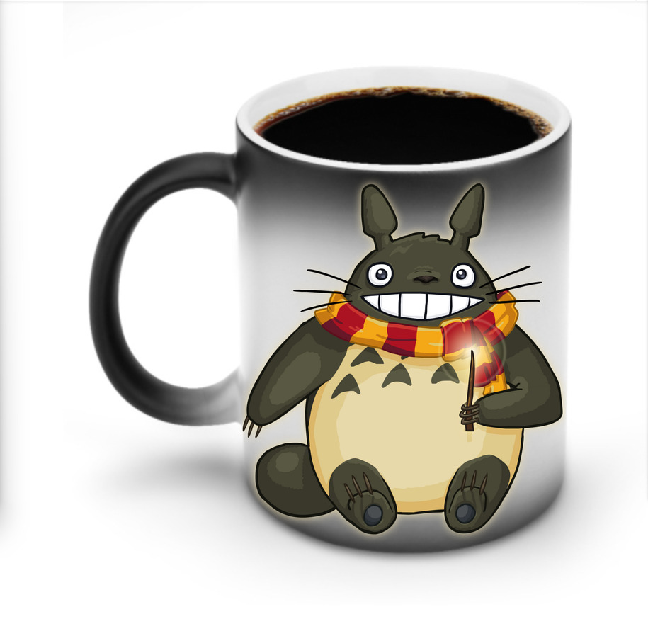 （画像用） となりのトトロ 草壁メイ 草壁サツキ My Neighbor Totoro Satsuki Kusakabe Mei Kusakabe 温度変色マグカップ