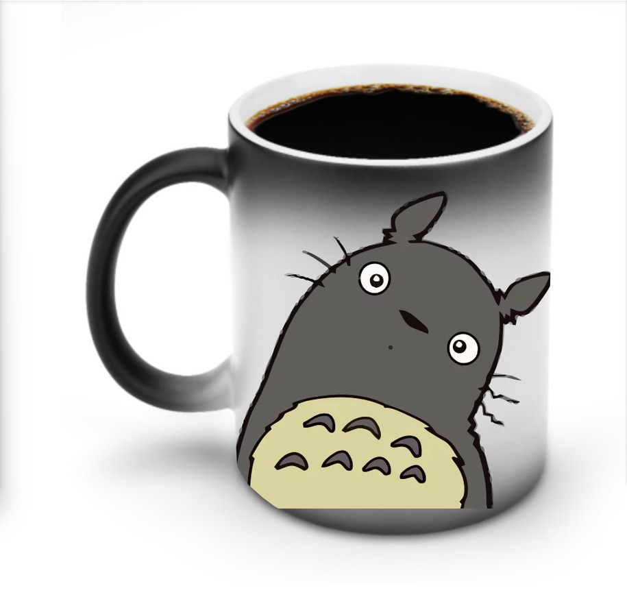 （画像用） となりのトトロ 草壁メイ 草壁サツキ My Neighbor Totoro Satsuki Kusakabe Mei Kusakabe 温度変色マグカップ