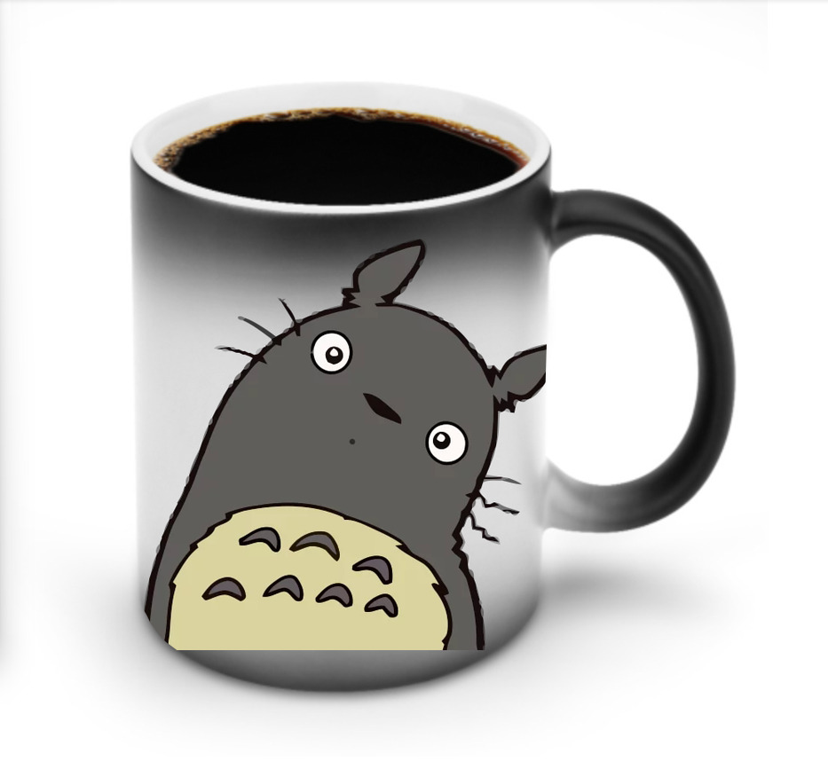 （画像用） となりのトトロ 草壁メイ 草壁サツキ My Neighbor Totoro Satsuki Kusakabe Mei Kusakabe 温度変色マグカップ