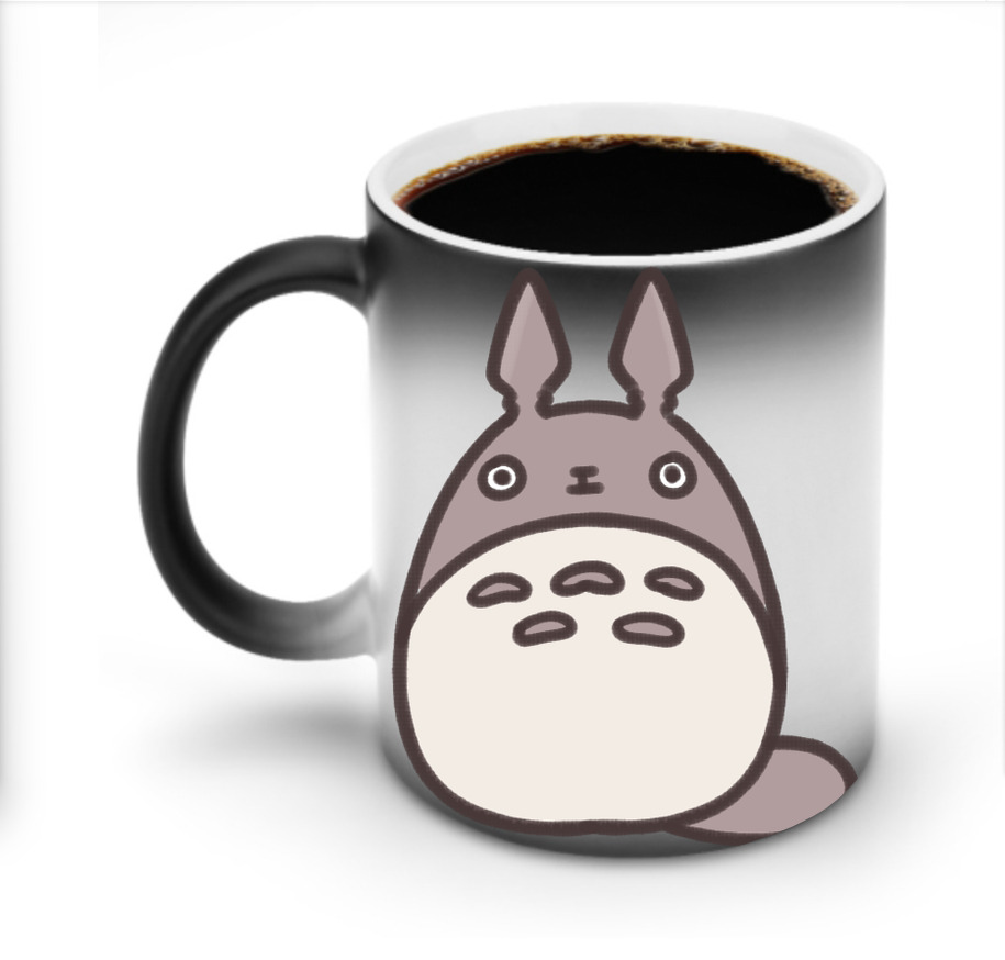 （画像用） となりのトトロ 草壁メイ 草壁サツキ My Neighbor Totoro Satsuki Kusakabe Mei Kusakabe 温度変色マグカップ