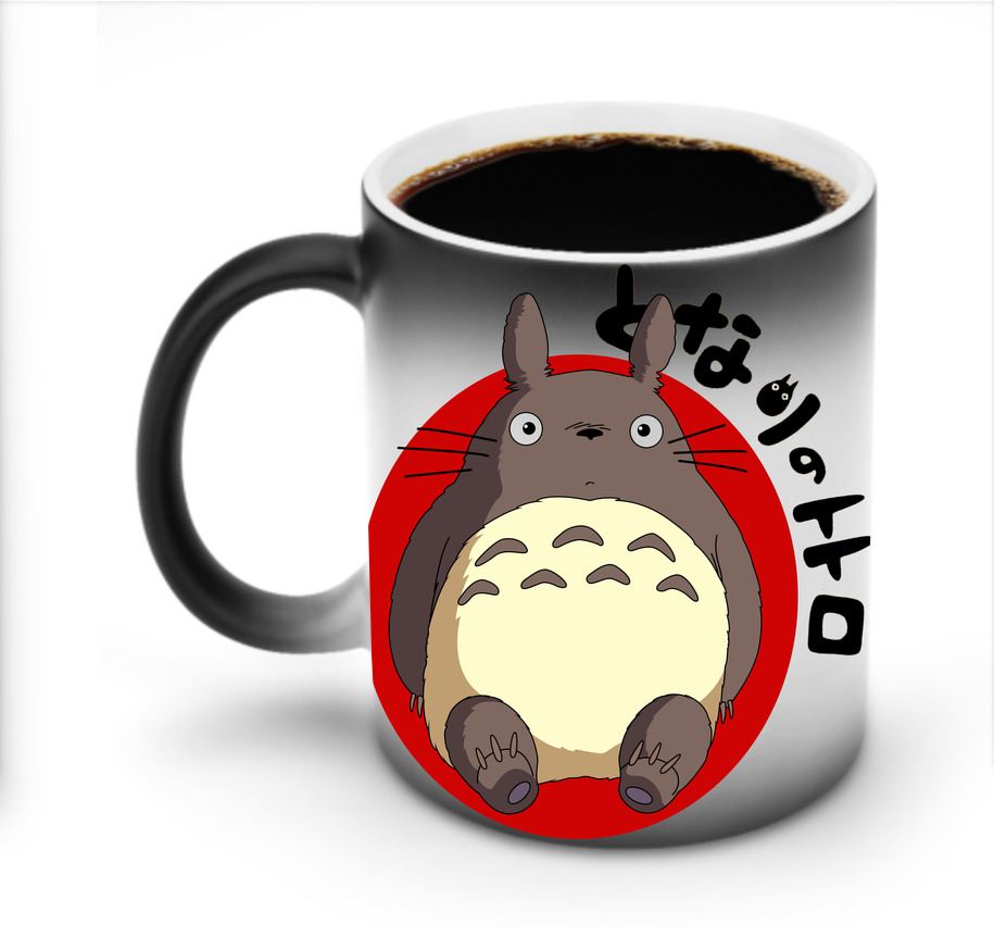 （画像用） となりのトトロ 草壁メイ 草壁サツキ My Neighbor Totoro Satsuki Kusakabe Mei Kusakabe 温度変色マグカップ