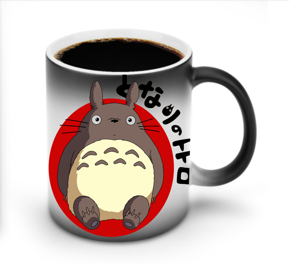 （画像用） となりのトトロ 草壁メイ 草壁サツキ My Neighbor Totoro Satsuki Kusakabe Mei Kusakabe 温度変色マグカップ