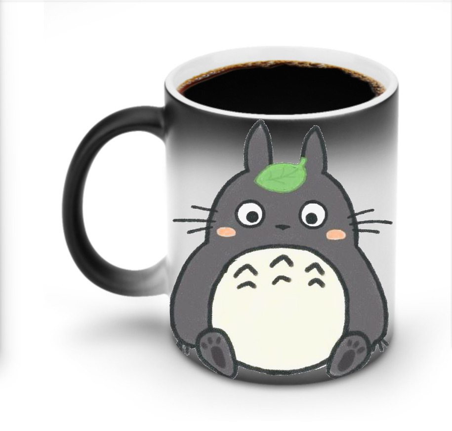 （画像用） となりのトトロ 草壁メイ 草壁サツキ My Neighbor Totoro Satsuki Kusakabe Mei Kusakabe 温度変色マグカップ