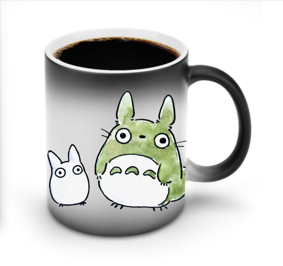 （画像用） となりのトトロ 草壁メイ 草壁サツキ My Neighbor Totoro Satsuki Kusakabe Mei Kusakabe 温度変色マグカップ