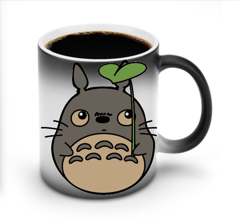 （画像用） となりのトトロ 草壁メイ 草壁サツキ My Neighbor Totoro Satsuki Kusakabe Mei Kusakabe 温度変色マグカップ