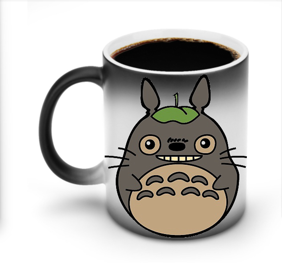 （画像用） となりのトトロ 草壁メイ 草壁サツキ My Neighbor Totoro Satsuki Kusakabe Mei Kusakabe 温度変色マグカップ