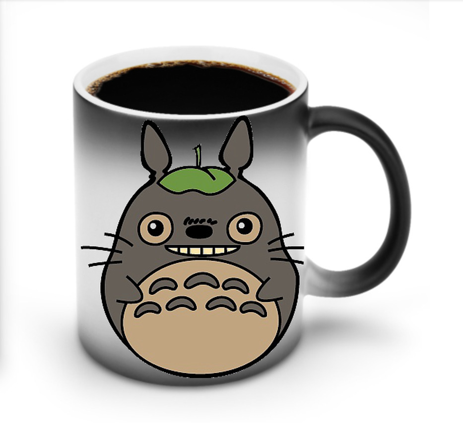 （画像用） となりのトトロ 草壁メイ 草壁サツキ My Neighbor Totoro Satsuki Kusakabe Mei Kusakabe 温度変色マグカップ