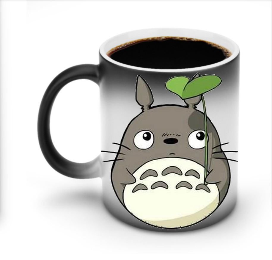 （画像用） となりのトトロ 草壁メイ 草壁サツキ My Neighbor Totoro Satsuki Kusakabe Mei Kusakabe 温度変色マグカップ