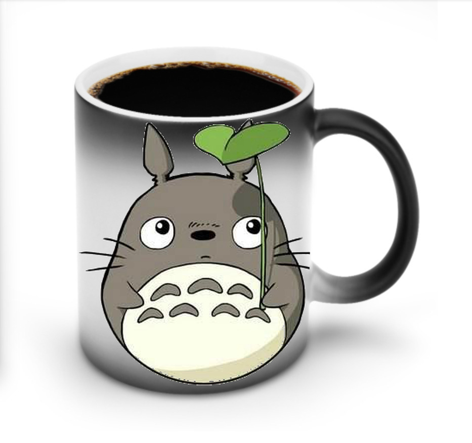 （画像用） となりのトトロ 草壁メイ 草壁サツキ My Neighbor Totoro Satsuki Kusakabe Mei Kusakabe 温度変色マグカップ