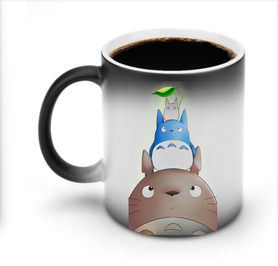 （画像用） となりのトトロ 草壁メイ 草壁サツキ My Neighbor Totoro Satsuki Kusakabe Mei Kusakabe 温度変色マグカップ
