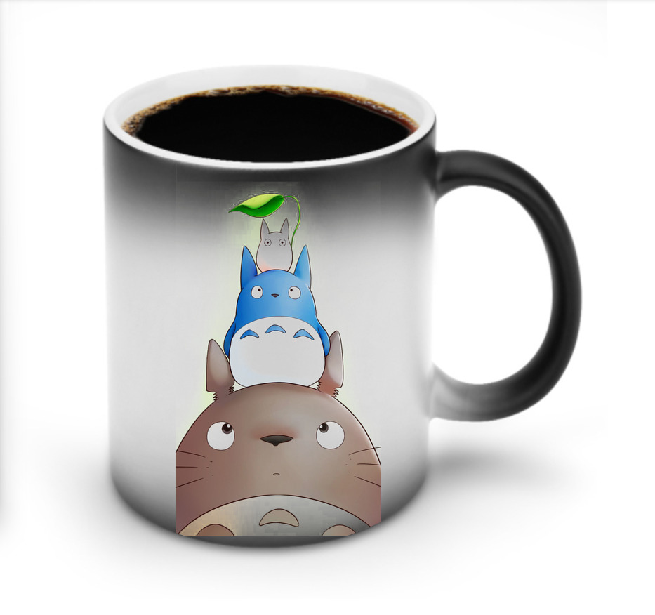 （画像用） となりのトトロ 草壁メイ 草壁サツキ My Neighbor Totoro Satsuki Kusakabe Mei Kusakabe 温度変色マグカップ