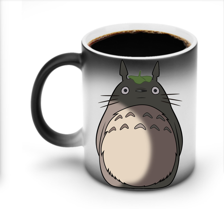 （画像用） となりのトトロ 草壁メイ 草壁サツキ My Neighbor Totoro Satsuki Kusakabe Mei Kusakabe 温度変色マグカップ