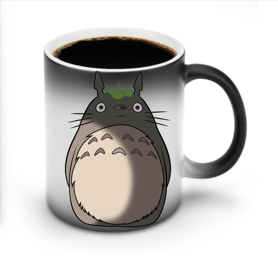 （画像用） となりのトトロ 草壁メイ 草壁サツキ My Neighbor Totoro Satsuki Kusakabe Mei Kusakabe 温度変色マグカップ