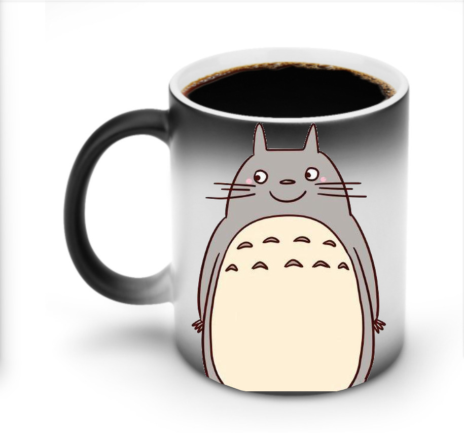 （画像用） となりのトトロ 草壁メイ 草壁サツキ My Neighbor Totoro Satsuki Kusakabe Mei Kusakabe 温度変色マグカップ