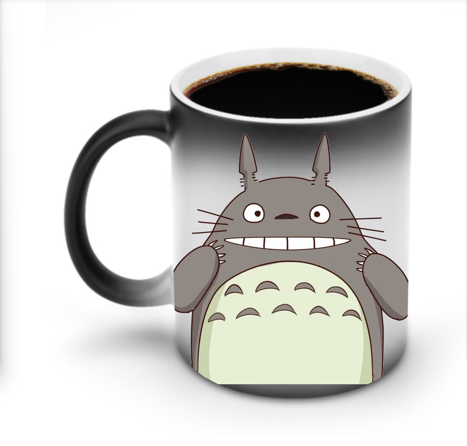 （画像用） となりのトトロ 草壁メイ 草壁サツキ My Neighbor Totoro Satsuki Kusakabe Mei Kusakabe 温度変色マグカップ