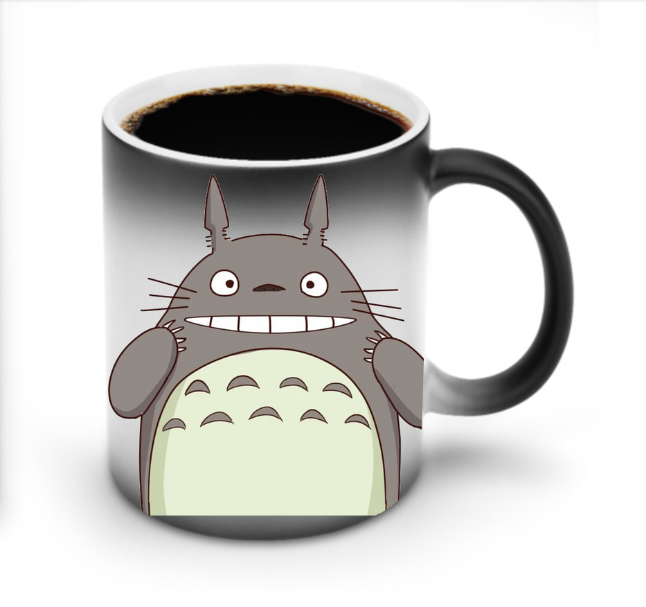 （画像用） となりのトトロ 草壁メイ 草壁サツキ My Neighbor Totoro Satsuki Kusakabe Mei Kusakabe 温度変色マグカップ