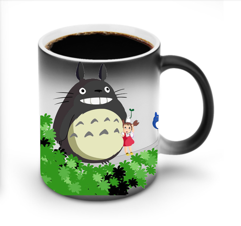 （画像用） となりのトトロ 草壁メイ 草壁サツキ My Neighbor Totoro Satsuki Kusakabe Mei Kusakabe 温度変色マグカップ