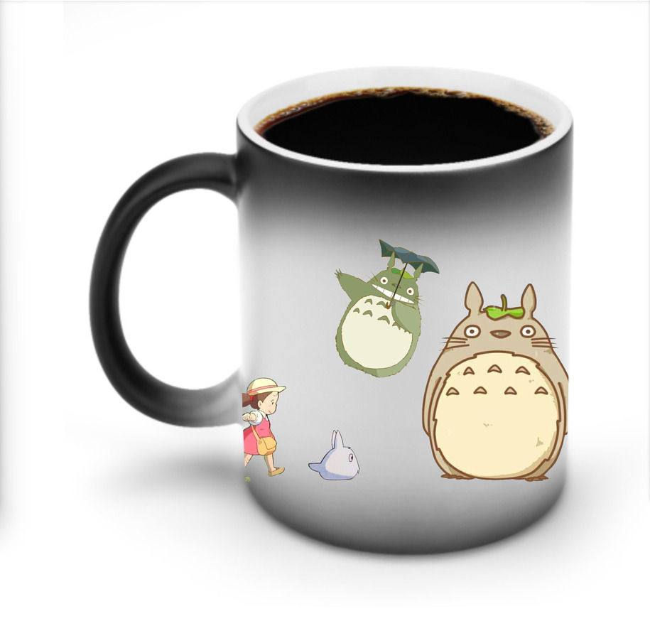 （画像用） となりのトトロ 草壁メイ 草壁サツキ My Neighbor Totoro Satsuki Kusakabe Mei Kusakabe 温度変色マグカップ