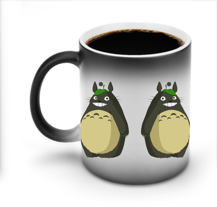 （画像用） となりのトトロ 草壁メイ 草壁サツキ My Neighbor Totoro Satsuki Kusakabe Mei Kusakabe 温度変色マグカップ