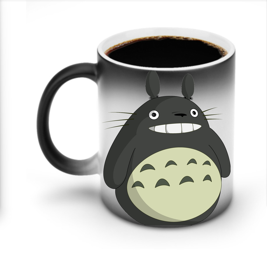 （画像用） となりのトトロ 草壁メイ 草壁サツキ My Neighbor Totoro Satsuki Kusakabe Mei Kusakabe 温度変色マグカップ