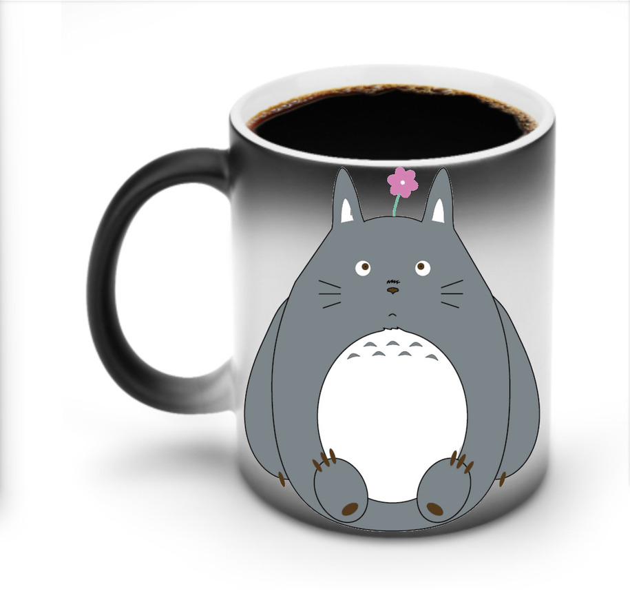 （画像用） となりのトトロ 草壁メイ 草壁サツキ My Neighbor Totoro Satsuki Kusakabe Mei Kusakabe 温度変色マグカップ