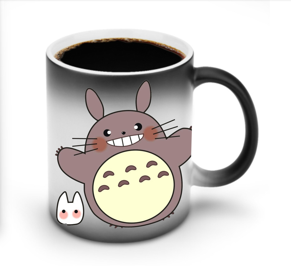 （画像用） となりのトトロ 草壁メイ 草壁サツキ My Neighbor Totoro Satsuki Kusakabe Mei Kusakabe 温度変色マグカップ