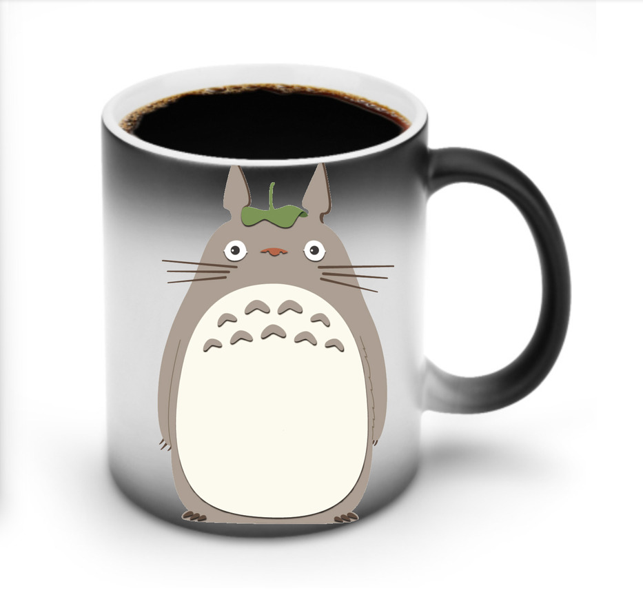 （画像用） となりのトトロ 草壁メイ 草壁サツキ My Neighbor Totoro Satsuki Kusakabe Mei Kusakabe 温度変色マグカップ