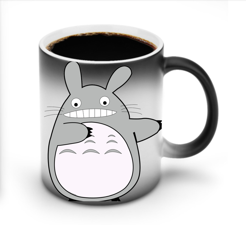 （画像用） となりのトトロ 草壁メイ 草壁サツキ My Neighbor Totoro Satsuki Kusakabe Mei Kusakabe 温度変色マグカップ