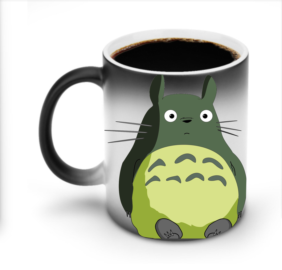 （画像用） となりのトトロ 草壁メイ 草壁サツキ My Neighbor Totoro Satsuki Kusakabe Mei Kusakabe 温度変色マグカップ