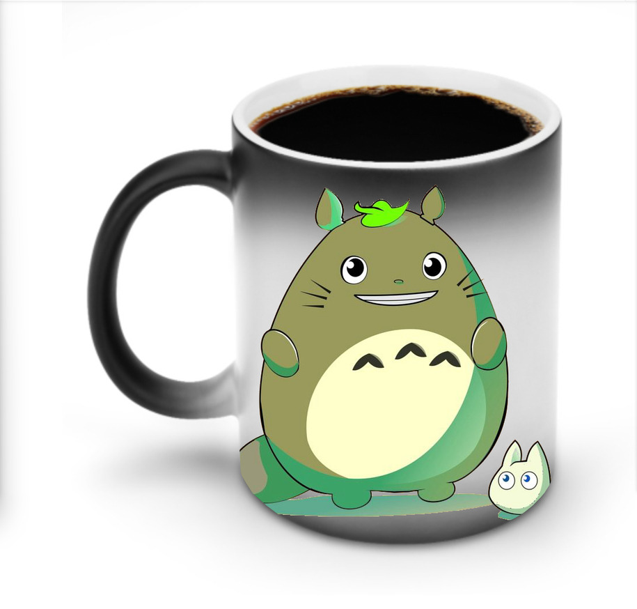 （画像用） となりのトトロ 草壁メイ 草壁サツキ My Neighbor Totoro Satsuki Kusakabe Mei Kusakabe 温度変色マグカップ