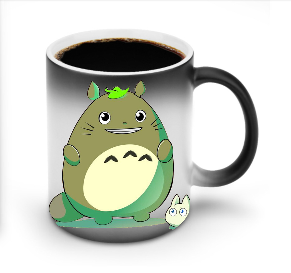 （画像用） となりのトトロ 草壁メイ 草壁サツキ My Neighbor Totoro Satsuki Kusakabe Mei Kusakabe 温度変色マグカップ