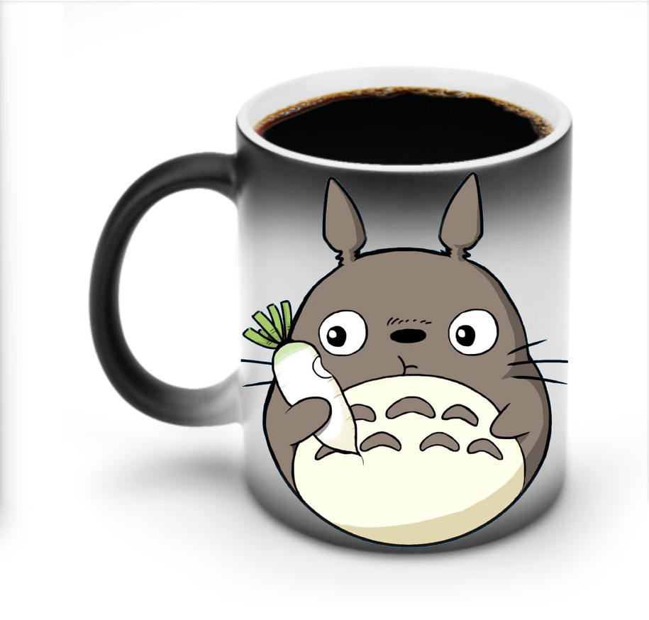 （画像用） となりのトトロ 草壁メイ 草壁サツキ My Neighbor Totoro Satsuki Kusakabe Mei Kusakabe 温度変色マグカップ