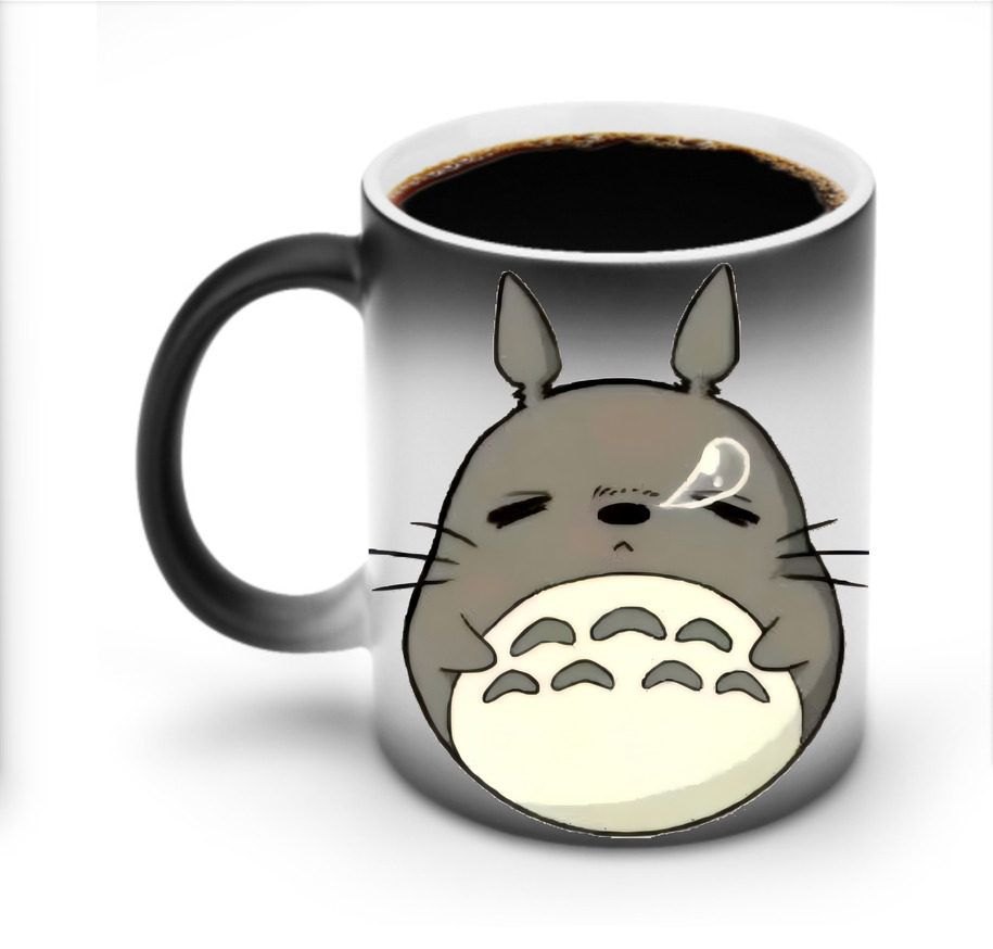 （画像用） となりのトトロ 草壁メイ 草壁サツキ My Neighbor Totoro Satsuki Kusakabe Mei Kusakabe 温度変色マグカップ