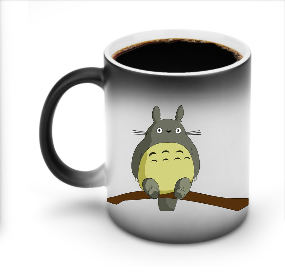 （画像用） となりのトトロ 草壁メイ 草壁サツキ My Neighbor Totoro Satsuki Kusakabe Mei Kusakabe 温度変色マグカップ