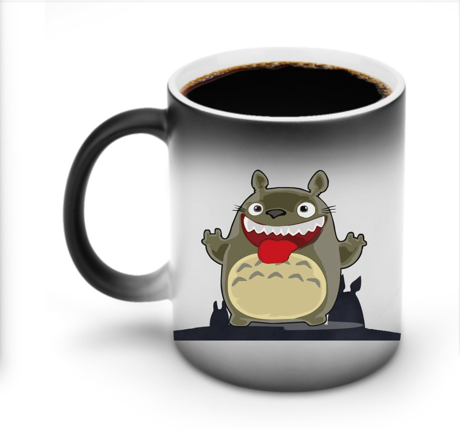 （画像用） となりのトトロ 草壁メイ 草壁サツキ My Neighbor Totoro Satsuki Kusakabe Mei Kusakabe 温度変色マグカップ