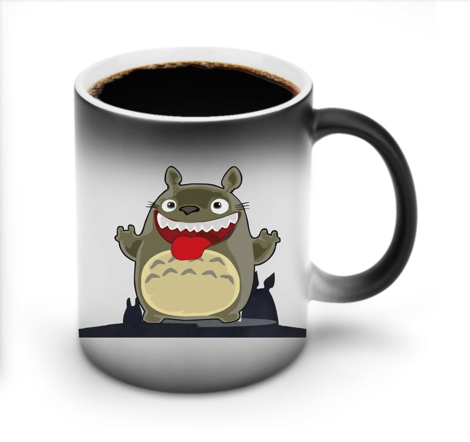 （画像用） となりのトトロ 草壁メイ 草壁サツキ My Neighbor Totoro Satsuki Kusakabe Mei Kusakabe 温度変色マグカップ