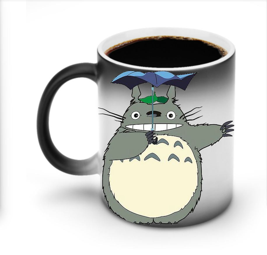 （画像用） となりのトトロ 草壁メイ 草壁サツキ My Neighbor Totoro Satsuki Kusakabe Mei Kusakabe 温度変色マグカップ