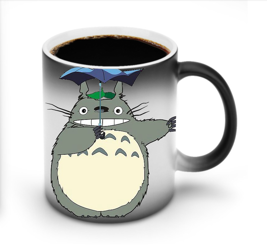 （画像用） となりのトトロ 草壁メイ 草壁サツキ My Neighbor Totoro Satsuki Kusakabe Mei Kusakabe 温度変色マグカップ