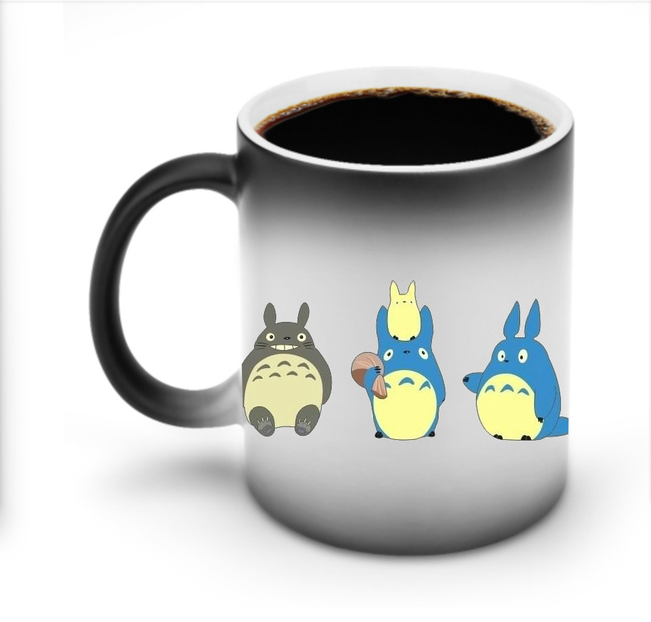 （画像用） となりのトトロ 草壁メイ 草壁サツキ My Neighbor Totoro Satsuki Kusakabe Mei Kusakabe 温度変色マグカップ
