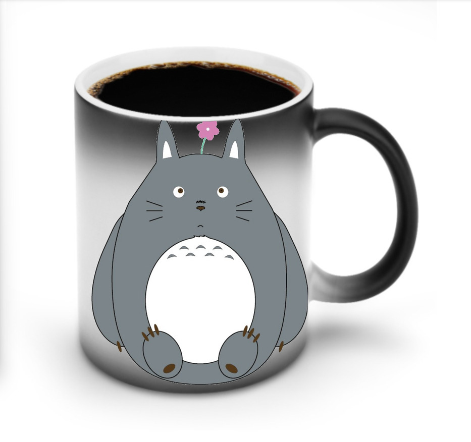 （画像用） となりのトトロ 草壁メイ 草壁サツキ My Neighbor Totoro Satsuki Kusakabe Mei Kusakabe 温度変色マグカップ