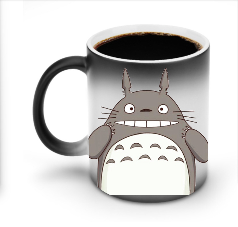（画像用） となりのトトロ 草壁メイ 草壁サツキ My Neighbor Totoro Satsuki Kusakabe Mei Kusakabe 温度変色マグカップ